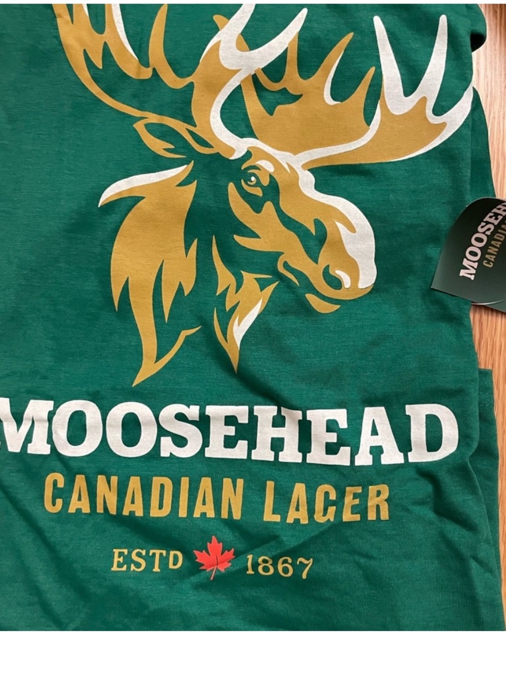 Moosehead Canadian Lager Green Graphic Tee